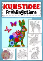 Vorschau - Mal- und Bastelvorlagen - Kunstideen Frühling - Seite 1