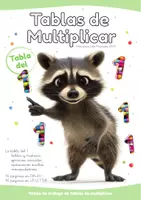 Vista previa - Hojas de trabajo - Tablas de Multiplicar. TABLA DEL 1 - Portada