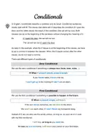 anteprima - Esercizi - Conditionals - Panoramica + Conversation Cards per parlare - B1/B2 - Pagina 2