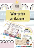 Vorschau - Arbeitsblätter - Wortarten an Stationen Klasse 3 / 4 - Deckblatt