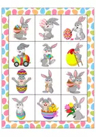 Aperçu - Jeux - Le bingo des lapins de Pâques - Page 2