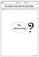 Vorschau - Stundenentwürfe - Johannistag XXL-Materialpaket Kirchenjahr - Seite 3