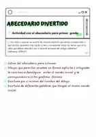 Vista previa - Unidades / Secuencias / Situaciones de Aprendizaje - 27 LAPBOOKS ABECEDARIO DIVERTIDO (1) (1) - página 1