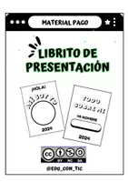 Vista previa - Unidades / Secuencias / Situaciones de Aprendizaje - LIBRITO ASI SOY YO - Portada