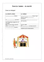 Vorschau - Arbeitsblätter - Materialpaket: Au marché - Förderung der Sprechkompetenz - Seite 2