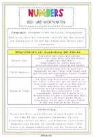 Vorschau - Bildkarten - Numbers (0-20) - Wort- und Bildkarten - Seite 1