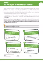 Vorschau - Arbeitsblätter - Leprechaun Legends - Reading, Use of Language & Writing (mit PowerPoint & Lösungen) - Seite 2