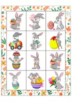 Aperçu - Jeux - Le bingo des ombres des lapins de Pâques - Page 2