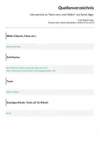 Vorschau - Arbeitsblätter - Literaturtest zu "Nach vorn, nach Süden" von Sarah Jäger - Seite 1