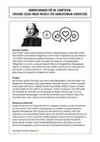 Vorschau - Arbeitsblätter - Shakespeare on Instagram: Creating Social Media Profiles for Shakespearean Characters - Seite 1