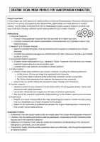 Vorschau - Arbeitsblätter - Shakespeare on Instagram: Creating Social Media Profiles for Shakespearean Characters - Seite 2