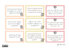 Vista previa - Hojas de trabajo - Los cumpleaños - Me pongo en tu lugar - página 2