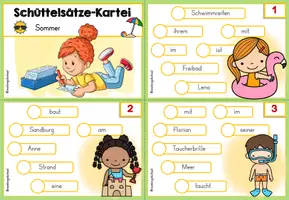 Vorschau - Arbeitsblätter - Sommer - Seite 1