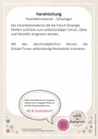 Vorschau - Stationenlernen - Merkwörter Abschreibkärtchen Fresch - Seite 2