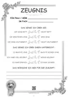 Vorschau - Anderer Materialtyp - Classroom Management: Lehrerzeugnis - Das Zeugnis für Lehrer - Seite 1