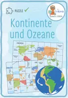 Vorschau - Arbeitsblätter - Unsere Erde: Kontinente und Ozeane – 4x Spiele und Aktivitäten - Seite 1