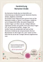 Vorschau - Fördermaterial/Inklusion - Wortarten-Straße Merkblatt & Unterstützung zur Bestimmung der Wortarten - Seite 2