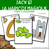 Aperçu - Fiches - Jack et la haricot magique - Pâte à modeler - Page de couverture