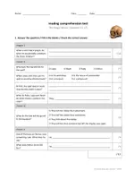 Vorschau - Test - Test 2 zu "The Magic Mirror" (Klett) (Leseverständnis, vocabulary test, Vokabeltest)) - Seite 2