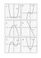 Vorschau - Fördermaterial/Inklusion - Bilderpaare Funktion - Ableitungsfunktion - Deckblatt