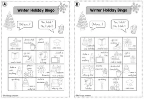 Vorschau - Arbeitsblätter - Bingo - Winter Holidays - Seite 3