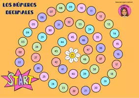 Vista previa - Juegos / Gamificación - ¡JUEGO DE LOS NÚMEROS DECIMALES! - página 1