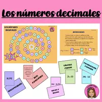 Vista previa - Juegos / Gamificación - ¡JUEGO DE LOS NÚMEROS DECIMALES! - Portada