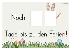 Vorschau - Poster - Countdown - Ostern | Osterferien FREEBIE - Seite 3