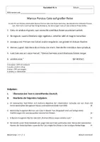 Vorschau - Klassenarbeiten - Lateinarbeit Klassenarbeit Pontes Lektion 16 (PB) - Seite 2