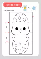 Vista previa - Manualidades / Dibujos para colorear - Manualidades de Pascua para niños - página 1