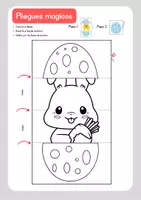 Vista previa - Manualidades / Dibujos para colorear - Manualidades de Pascua para niños - página 2