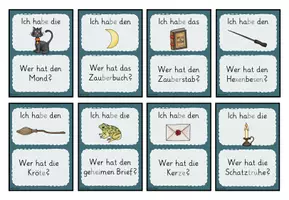 Vorschau - Spiele - Lesespiel Zauberei, Grusel | Kl. 1 + 2 - Seite 3