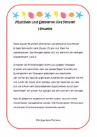 Vorschau - Mal- und Bastelvorlagen - Muscheln und Seesterne fürs Fenster (Prickelvorlagen) - Seite 1