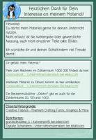Vorschau - Arbeitsblätter - Rechenmalblätter Ostern Klasse 4 – Multiplikation im Zahlenraum bis 1.000.000 – Rechne & Male mit Lösung - Seite 1
