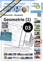 Vorschau - Arbeitsblätter - Mathematik - Geometrie - Grundlagen (1) - Deckblatt