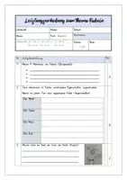 Vorschau - Test - Materialpaket: Zwei Deutschtests (Ein Test zu Märchen, einer zu Fabeln) - Seite 1