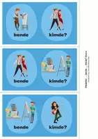 Vorschau - Spiele - Meslekler, ... bende, ... kimde? Oyunu (Berufe auf Türkisch, ich habe / wer hat Spiel) - Seite 2