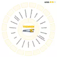 Vorschau - Fördermaterial/Inklusion - Werken mit Holz.- Legekreis XXL "Trennen" - Mind. 3-fach differenziert - Seite 2