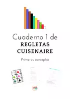 Vista previa - Juegos / Gamificación - Cuaderno 1 Regletas cuisenaire. Primeros Pasos - Portada