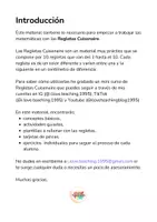 Vista previa - Juegos / Gamificación - Cuaderno 1 Regletas cuisenaire. Primeros Pasos - página 1