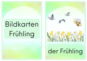 Vorschau - Poster - Bildkarten - Frühling - Wort und Bild - Seite 2