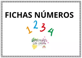 Vista previa - Hojas de trabajo - FICHAS TODO SOBRE LOS NÚMEROS - página 1