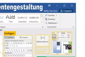Vorschau - Poster - Übersichtsplakat zu MS Word® im Bereich Dokumentengestaltung - Seite 3