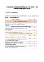 Vista previa - Unidades / Secuencias / Situaciones de Aprendizaje - UNIDAD DIDÁCTICA DESARROLLADA - "EL CLIMA" - INFANTIL - página 1