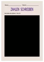Vorschau - Arbeitsblätter - Zahlen und Zählen in der Grundschule (PDF und Word-Dokument) - Seite 2
