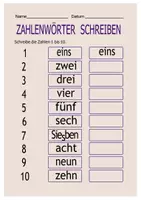 Vorschau - Arbeitsblätter - Zahlen und Zählen in der Grundschule (PDF und Word-Dokument) - Seite 3