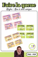 Aperçu - Inclusion - Règles | Faire la queue pour manger à l'école - Page 2