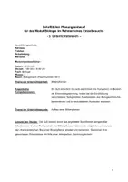 Vorschau - Stundenentwürfe - Unterrichtsentwurf Bestandteile einer Blütenpflanze - Seite 1