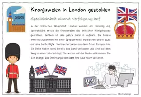 Vorschau - Arbeitsblätter - Escape Room EUROPA / Länder in Europa - Seite 1