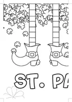 Vista previa - Manualidades / Dibujos para colorear - St.Patrick's collaborative posters/scavanger hunt - página 3